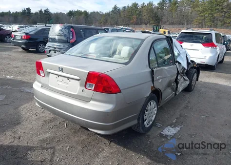 2005 Honda Civic Lx from USA, damaged, VIN 2HGES16515H611801